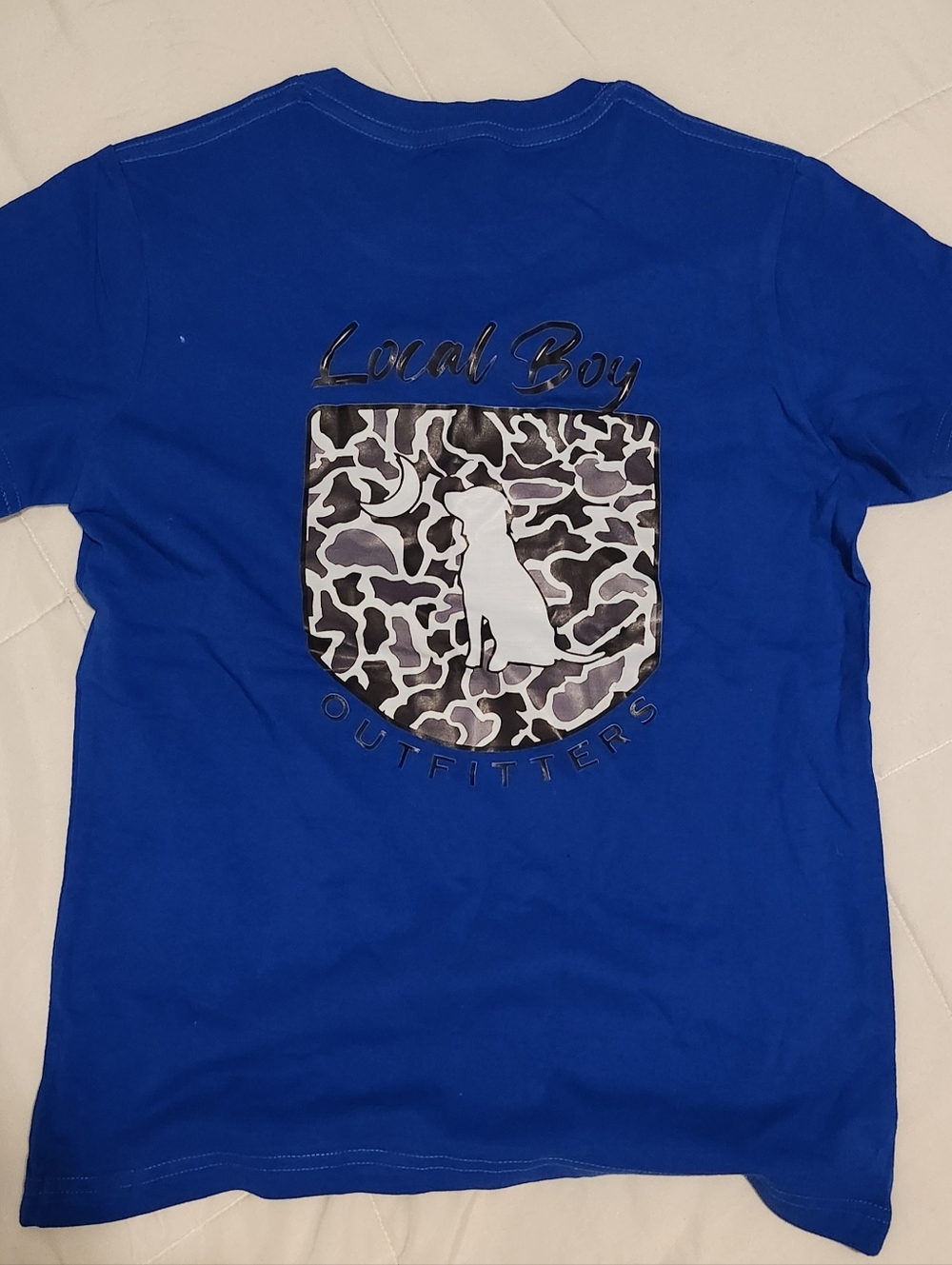 Men’s Blue Graphic Tee